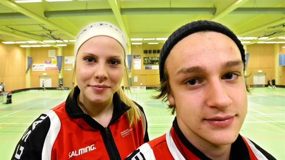 Moa Jakobsson och Viktor Bagi är redo för distriktslag-SM som startar på fredag.