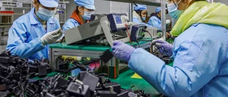 Kinas industri fortsätter bromsa