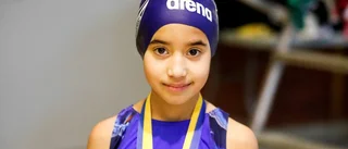 Medaljer till alla ENA-simmare