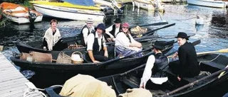 Hantverksmarknad i skärgårdsmiljö