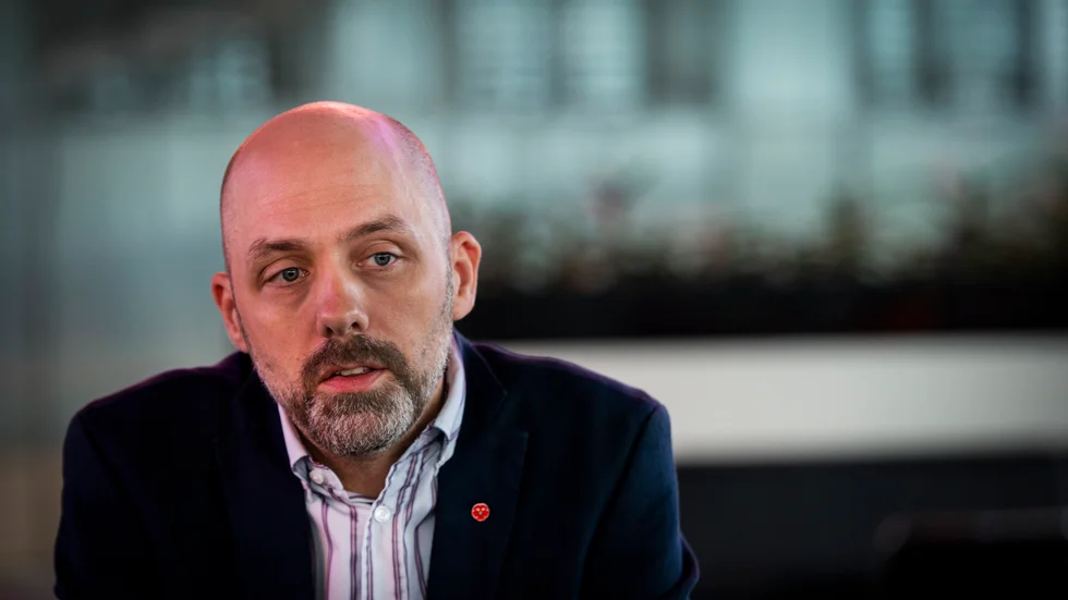 Nicklas Lundström, gruppledare för vänsterpartiet Norrköping.