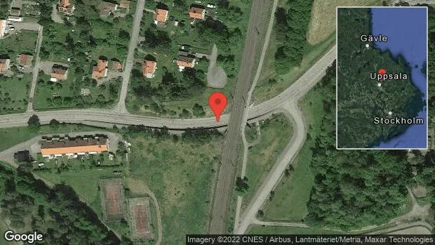 Översvämning stör trafiken på väg 703