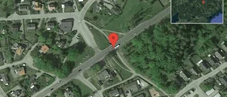 Olycka på väg 55 - helt stopp i ett körfält