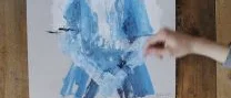 Sommarjobbet blev ett galleri