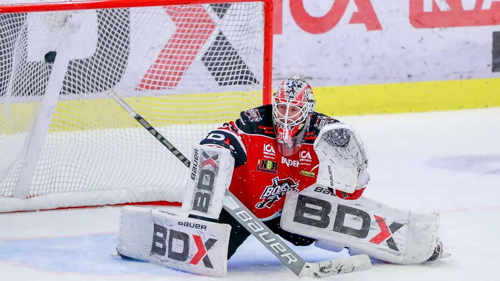 Jacob Carlsson höll nollan när Boden besegrade Hanviken.
