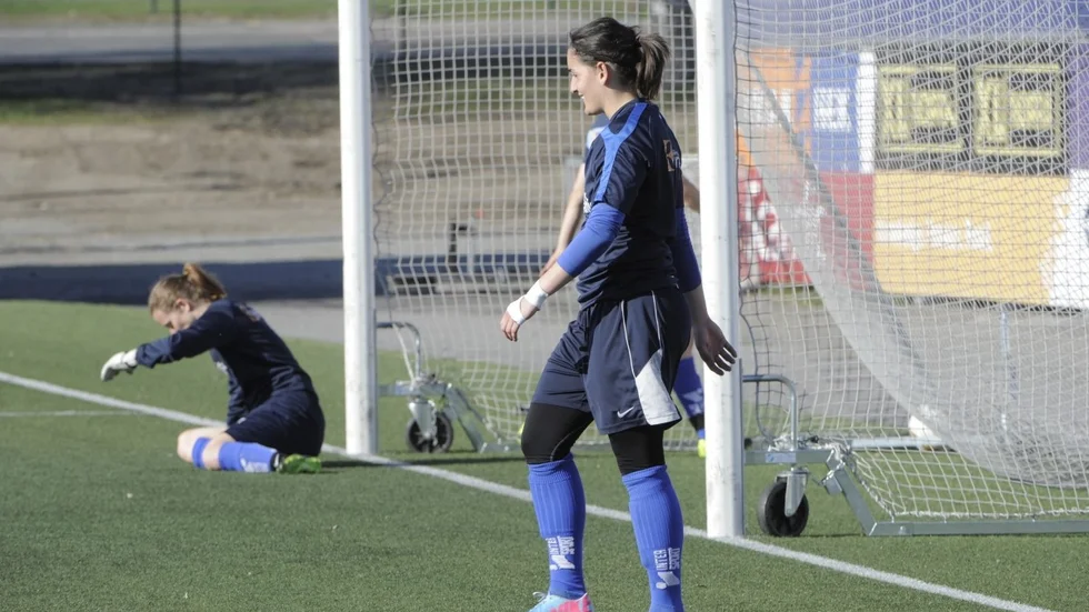 Susanne Nilsson får vandra till läktaren. Foto: Arkivbild