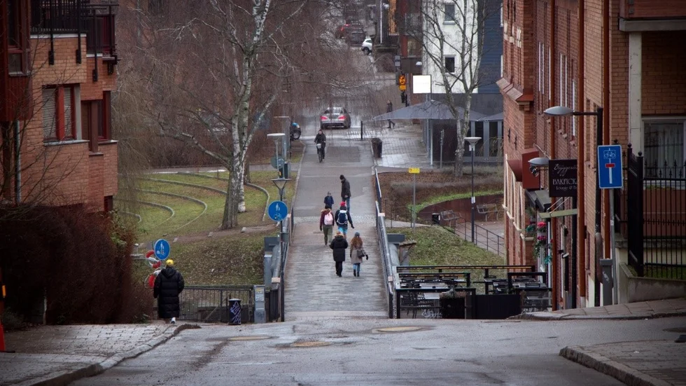 Spången är just nu avstängd på grund av underhållsarbete.