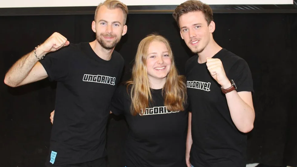 Just do it. Tre av handledarna. 
Från vänster: Staffan Taylor, Emma Trygg, Antoine Engström.