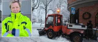 Snöovädret i Strängnäs överraskade kommunens plogning: "Svåraste är variationerna mellan plus och minus"