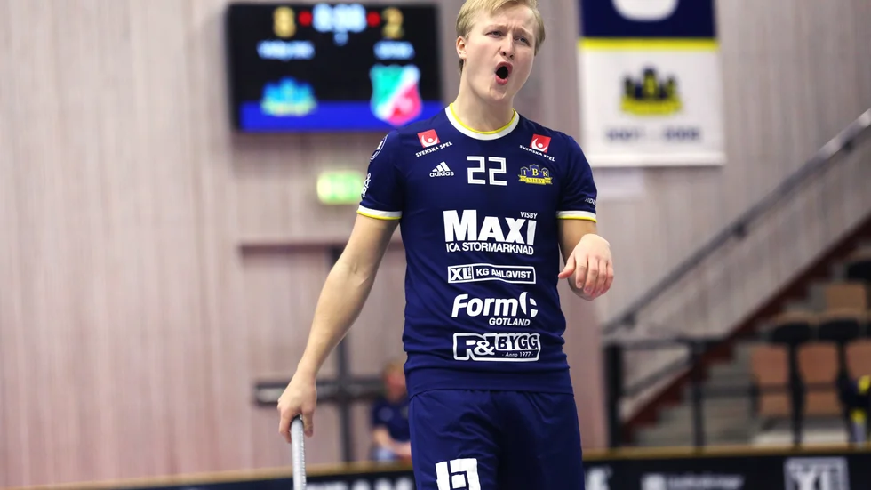 Nej, det här gick inte som Hugo Lindberg och Visby IBK hade tänkt sig.