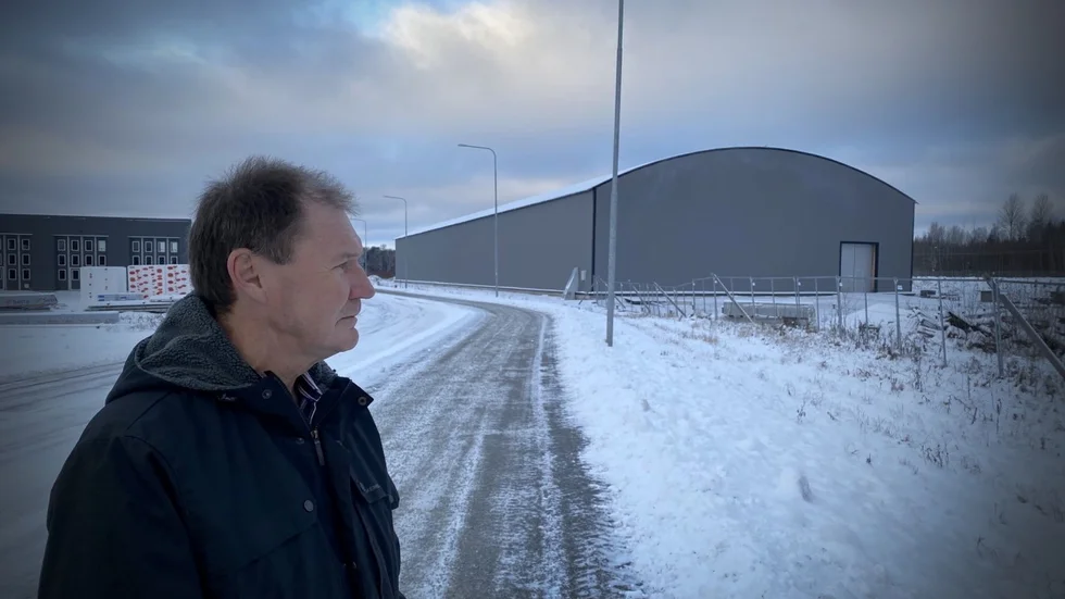 Bengt-Olov Eriksson berättar att crosshallsprojektet och crossprofilen skulle stärka Högbergsskolans attraktionskraft.