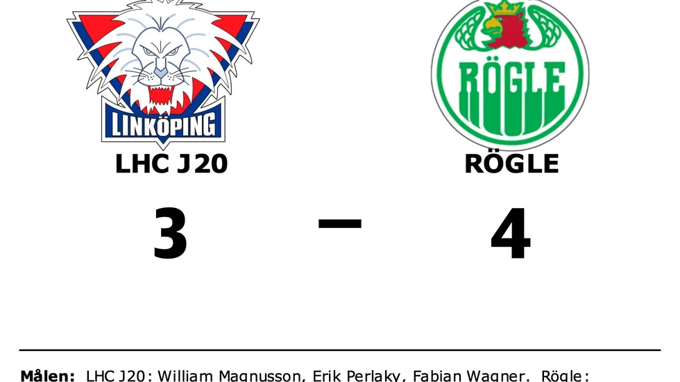 Linköping HC förlorade mot Rögle