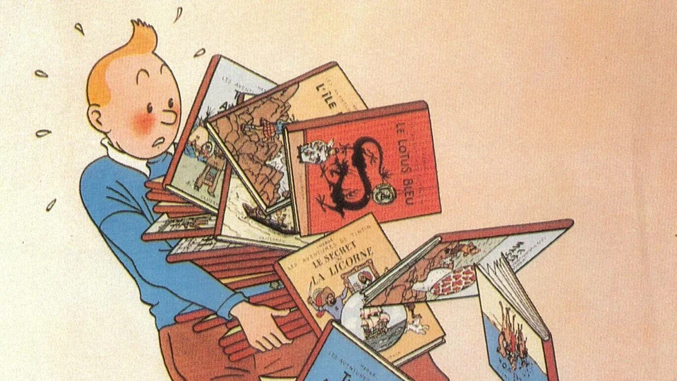 Tintin ska gästspela i belgiska pass från den 7 februari.