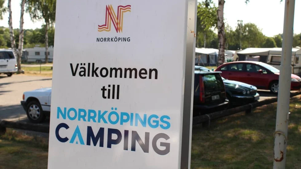 Norrköpings camping på Himmelstalund har haft en bra säsong i värmeböljan.