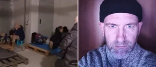 Skelleftebon Christer försöker fly från Ukraina – fast nära gränsen • Berättar om livsfarliga flykten: ”Bron vi åkte över sprängdes senare” 