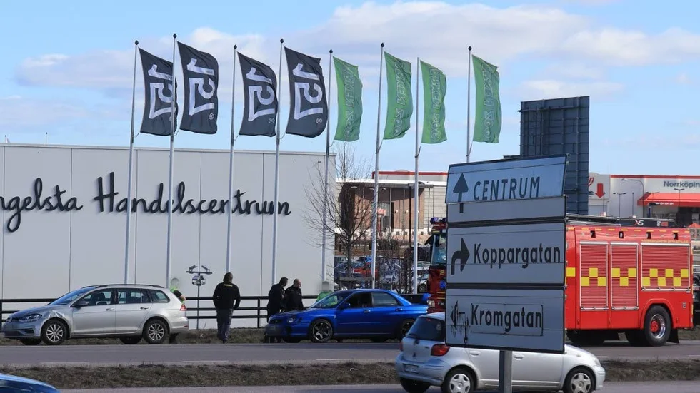 En trafikolycka inträffade vid Ingelsta på tisdagseftermiddagen.