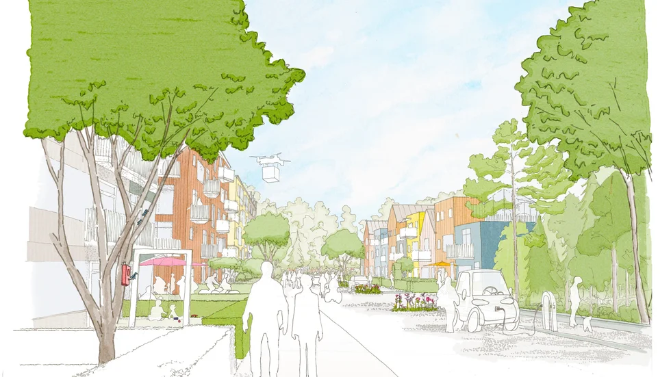 I de nya stadsdelarna r får staten och kommunen en möjlighet att med ny teknik och hållbara material skapa trivsamma, socialt stabila och klimatpositiva boendemiljöer, skriver Erik Pelling.