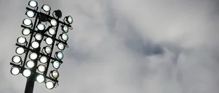 Belysningen var för spontanidrott