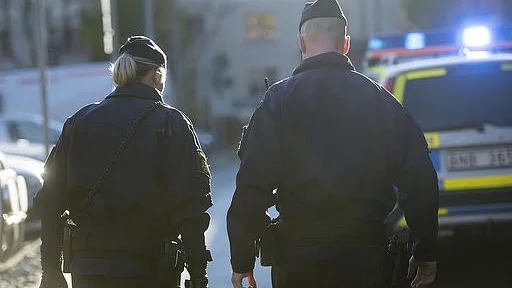 Lugnt. Polisen har hittills haft en lugn start på Stadsfesten. Foto: TT