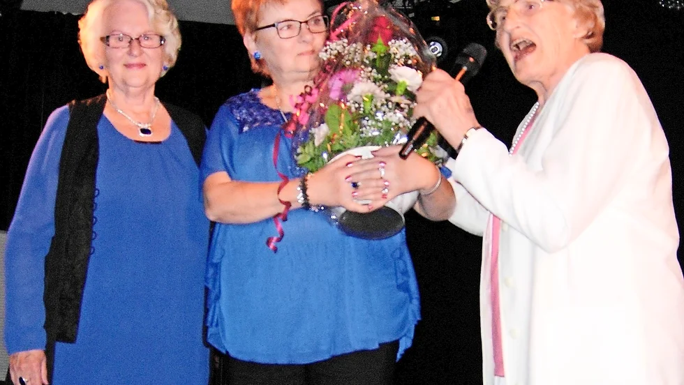  Ulla Frank, Connie-Marie Rudolfsson och Karin Eliasson deltog i firandet av länets största hjärtlungförening       