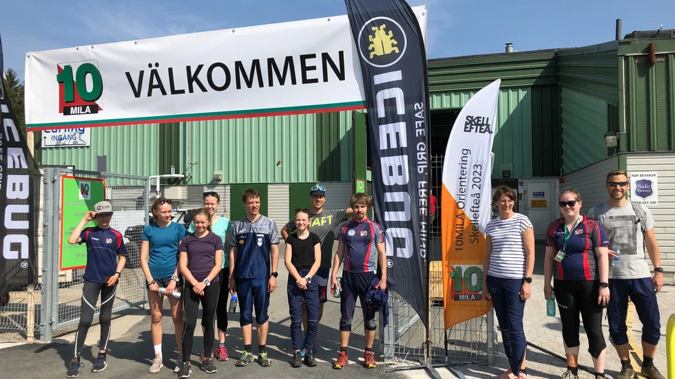 Skellefteå OK var på plats nere i Skåne under Tiomila. 
