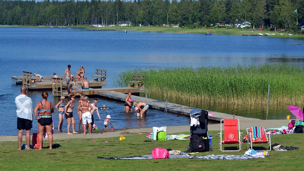 Helgen bjuder på säsongens kanske sista sommarvärme. Arkivbild. 
