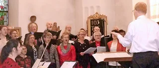 Adventsresan gick till Lövångers kyrka