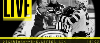 LIVE: Tuff bortamatch för Skellefteå AIK – följ mötet mot heta Oskarshamn
