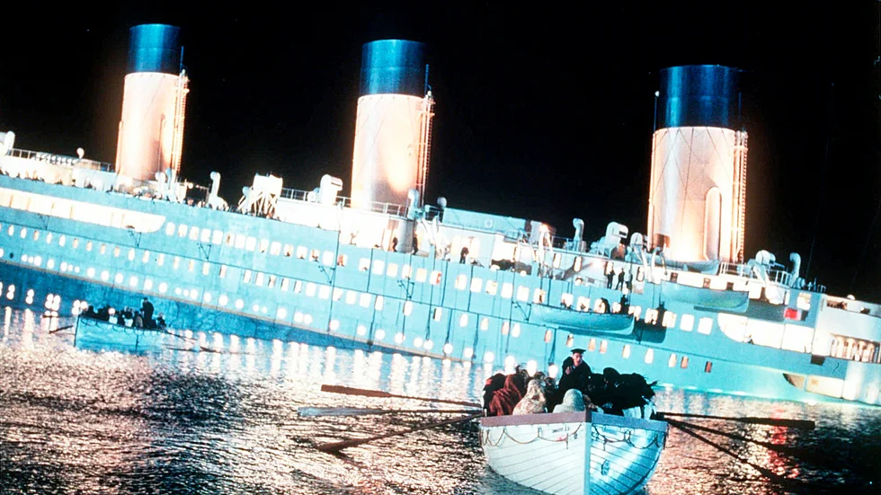 Förlisning. Likt Titanic seglar västvärlden mot sin undergång, menar journalisten Anne Applebaum. Foto: MERIE WALLACE/TT Foto: MERIE WALLACE.