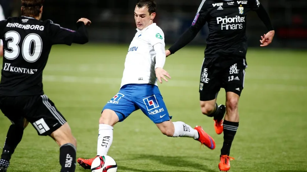 Aj, aj. Nikola Tkalcic säsong är över.