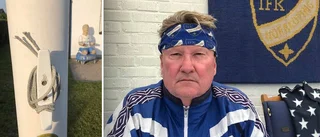 Blev av med sin IFK-flagga – för andra gången