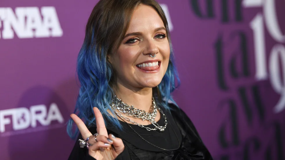 Singer-songwritern Tove Lo backar upp Dua Lipa på hennes Europaturné. Arkivbild.