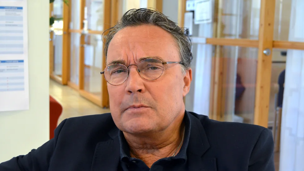 Verksamhetschef. Jan Söderström på skolkontoret. 