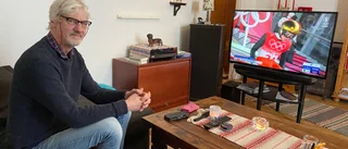 Leif sitter klistrad framför OS-sändningarna – stiger upp vid 03: "Jag bor i stort sett i soffan just nu"