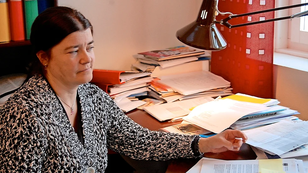 Malå skickat representanter. Mari-Louise Lundqvist tror att det behövs. Foto: Britta Stenberg.