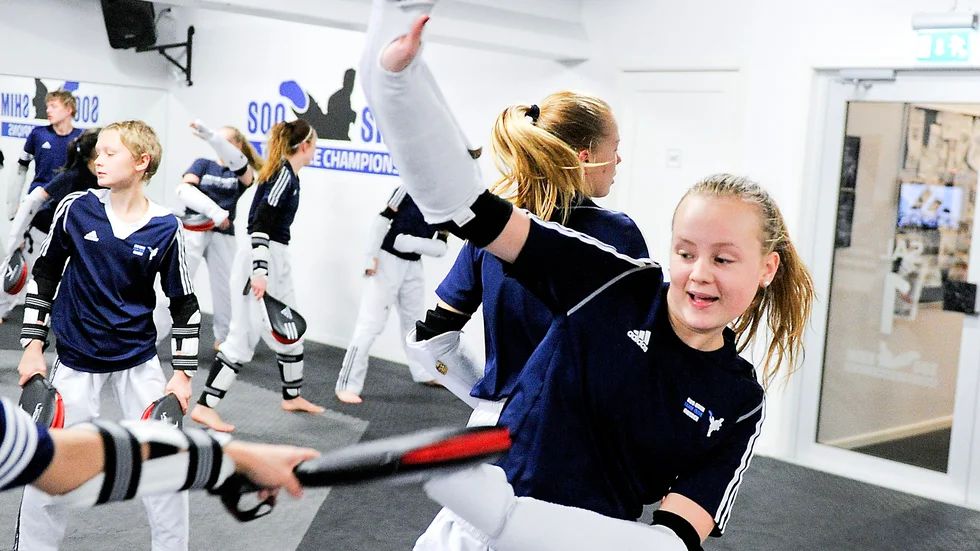 Laddad. Tilda Larsson är beredd att ge allt för att försöka gå långt. Foto: Leif Andersson.