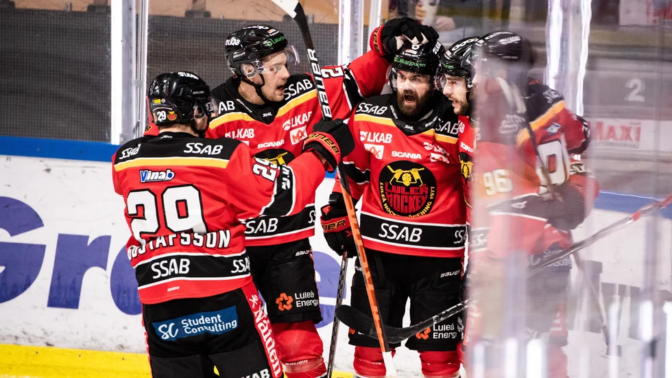 Konstantin Komarek fick fira mot Frölunda.