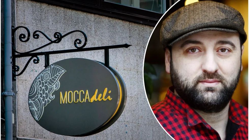 Tony Mansour, en av tre grundare av Mocca Deli.