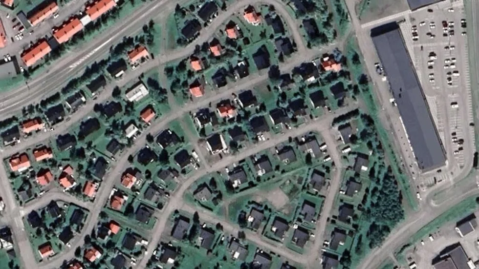 Området kring Myrvägen 21