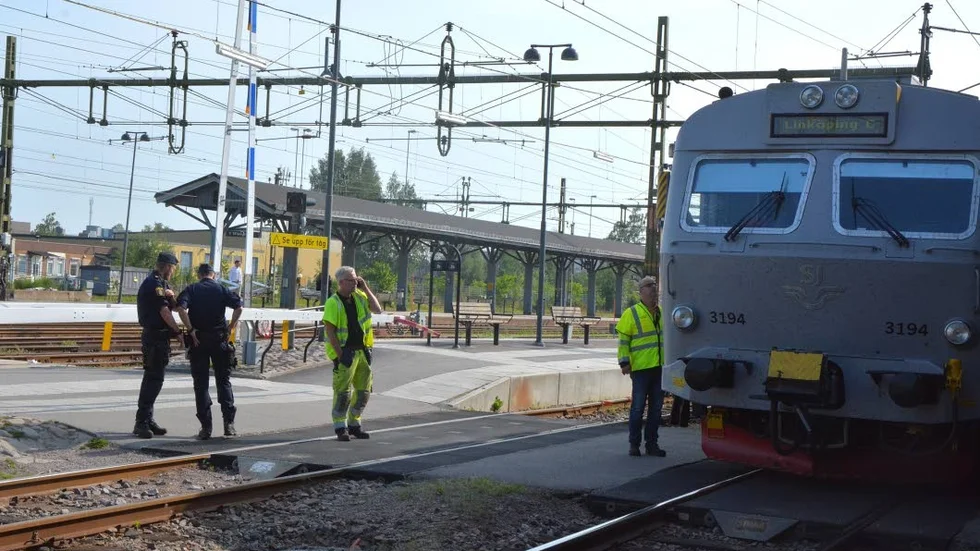 Olyckan inträffade på onsdagsmorgonen.