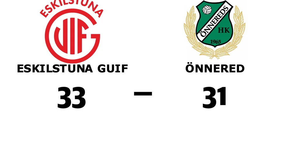Eskilstuna Guif vann mot Önnereds HK