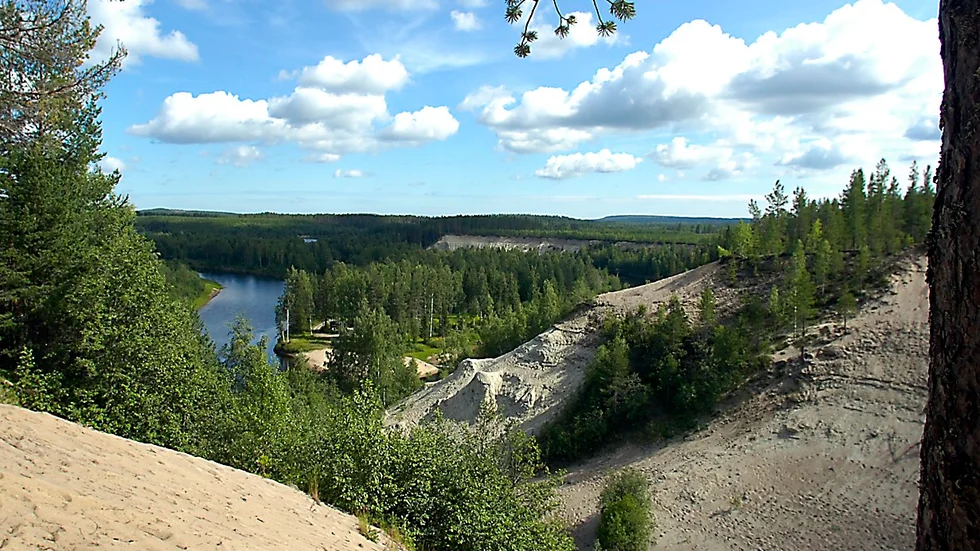 Maranäsvältan i Fällfors är ett klassiskt besöksmål i Skellefteå kommun, vilket lockar turister.