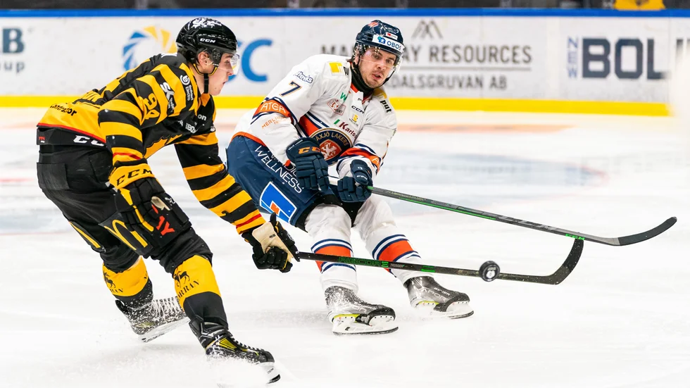 Hardy Häman Aktell gjorde mål när han kom på besök.