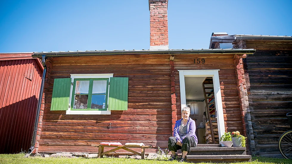 Söderläget och närheten till stan var avgörande när Lisette Edgarsson köpte sin kammare i Bonnstan. 