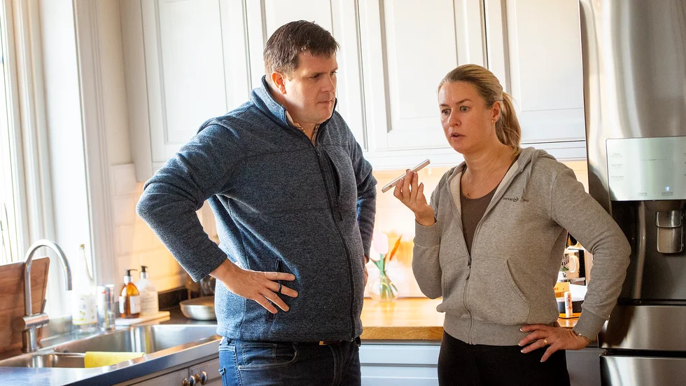 Magnus och Kristina Leivik fortsätter med sina hjälpsändningar till Ukraina. Arkivbild.