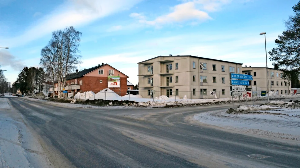 Nybygge. Att färdigställa de nya hyreshusen och locka dit hyresgäster är en viktig fråga på agendan i Malå. Foto: Lennart Enkvist.