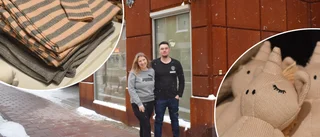 Småbarnsföräldrarna Nathalie och Jonathan testar ny bransch – öppnar butik på gågatan: ”Vi gillar att träffa folk”