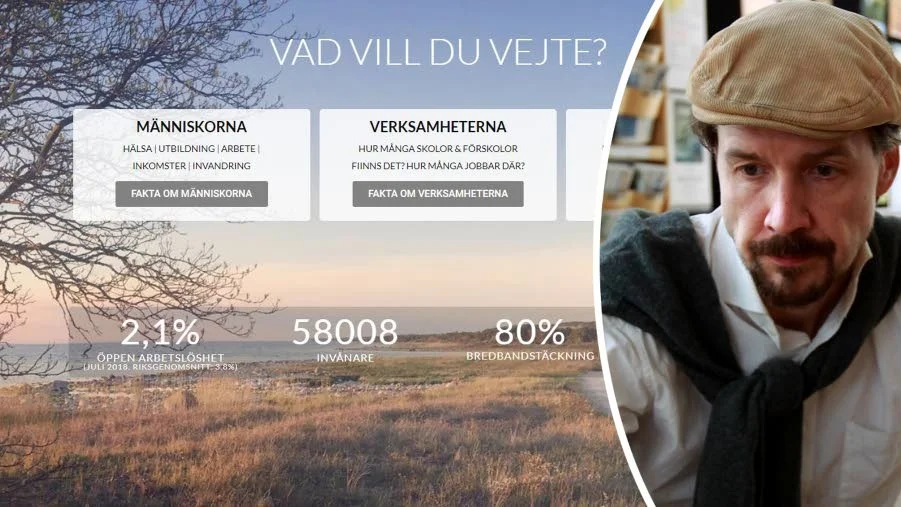 Han startar ny sajt med samlad offentlig information.