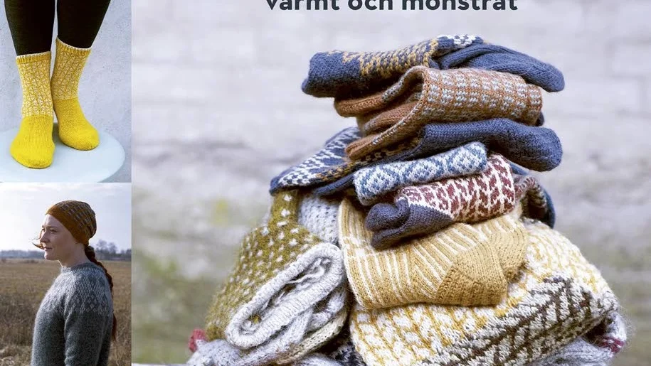 Erika Åbergs färska stickbok.