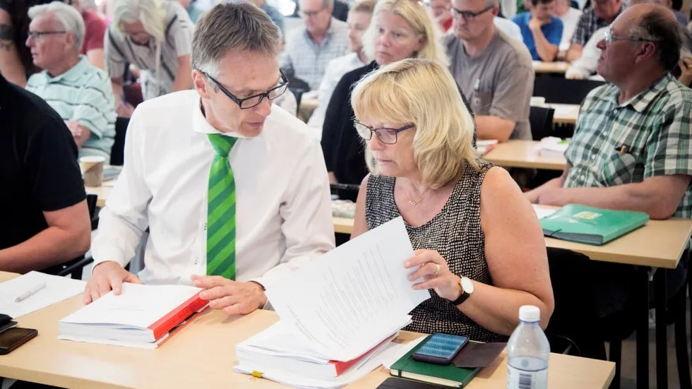 Lars Thomsson (C) och Eva Nypelius (C) lämnade in motionen om ett parkeringsdäck i maj förra året.